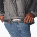 Pánska zateplená bunda Columbia Pike Lake II Hooded city grey 7