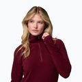 Dámska fleecová mikina Columbia Glacial IV 1/2 Zip rich wine 5