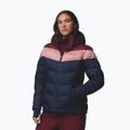 Dámska lyžiarska bunda Columbia Abbott Peak II Ins collegiate navy/rich wine/eraser pink