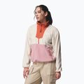 Dámska mikina Columbia Sequoia Grove 1/2 Zip Fleece chalk/eraser pink/tuscan