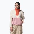 Dámska mikina Columbia Sequoia Grove 1/2 Zip Fleece chalk/eraser pink/tuscan 4