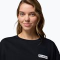 Dámske trekingové tričko Columbia Rolling Bend Graphic Oversized Tee Black/Mountainview 5
