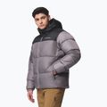 Pánska zateplená bunda Columbia Puffect II Hooded city grey/black 4