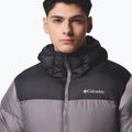 Pánska zateplená bunda Columbia Puffect II Hooded city grey/black 8