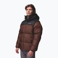 Pánska zateplená bunda Columbia Puffect II Hooded tobacco/black 4