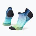 Dámske bežecké ponožky Smartwool Run Zero Cushion Ombre Print Low Ankle capri