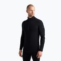 Pánska termo  mikina icebreaker 260 Tech LS Half Zip black