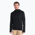 Pánska mikina Icebreaker Merino 260 Quantum IV Zip Hoodie black