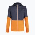 Pánska trekingová mikina Icebreaker Merino 200 Realfleece Descender Zip Hoodie graphite/ray 13