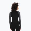 Dámska termoaktívna mikina icebreaker ZoneKnit 260 jet hthr/black/metro hthr/cb 3