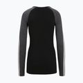 Dámska termoaktívna mikina icebreaker ZoneKnit 260 jet hthr/black/metro hthr/cb 9