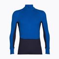 Termoaktívna pánska mikina icebreaker ZoneKnit 260 Half Zip lazurite/royal navy/snow/cb 8
