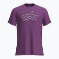 Pánske trekingové tričko Icebreaker Merino 125 Cool-Lite Sphere Tee Across The Peaks passion
