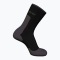 Pánske trekingové ponožky Icebreaker Merino Hike+ Light Crew black/obsidian 2