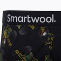Pánske boxerky Smartwool Merino Print Boxer Brief Boxované termo boxerky čierno-žlté 15151 4