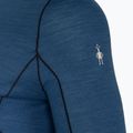 Pánska termoaktívna mikina Smartwool Merino Sport Crew laguna blue/deep navy 3