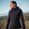 Icebreaker dámska trekingová bunda Quantum III LS Zip Hood navy blue 0A59JW 9