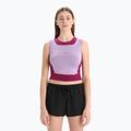 Dámska termoregulačná tričko icebreaker Zoneknit Cropped Bra-Tank purple gaze