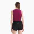 Dámska termoregulačná tričko icebreaker Zoneknit Cropped Bra-Tank purple gaze 3