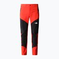 Pánske trekingové nohavice The North Face Felik Slim Tapered red/black NF0A825WWU51