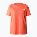Dámske trekingové tričko The North Face Foundation Graphic orange NF0A55B2LV31 5