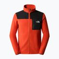 Pánska trekingová mikina The North Face Homesafe Full Zip Fleece hnedo-čierna NFA55HLSV61