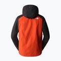 Pánska bunda do dažďa The North Face Stratos black-orange-red NF00CMH9IMV1 6