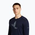Pánske tričko longsleeve icebreaker Merino 200 Oasis Crewe SkiingYeti midnight navy 6