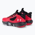 Under Armour GS Lockdown 6 detská basketbalová obuv červená 3025617 3