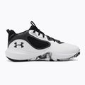 Pánska basketbalová obuv Under Armour Lockdown 6 bielo-šedá 325616-11 2