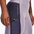 Dámske tréningové legíny Under Armour Project Rock HG Ankle purple luxe 4