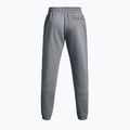 Pánske tréningové nohavice Under Armour Essential Fleece Joggers pitch gray medium heather/white 6