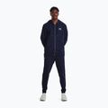 Men's hoodie Under Armour Essential Fleece FZ Hood midnight navy/white 2