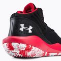 Pánska basketbalová obuv Under Armour Jet '21 2 čierno-červená 32426-2 8