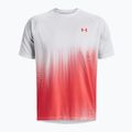 Under Armour Tech Fade pánske tréningové tričko červeno-biele 1377053 3