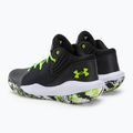 Pánska basketbalová obuv Under Armour Jet '21 black and white 3024260 3