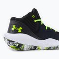 Pánska basketbalová obuv Under Armour Jet '21 black and white 3024260 9
