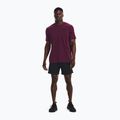Pánske tričko Under Armour Sportstyle Left Chest purple stone/black 2