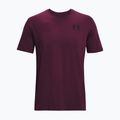 Pánske tričko Under Armour Sportstyle Left Chest purple stone/black 5