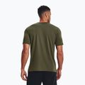 Pánske tričko Under Armour Sportstyle Left Chest marine green/black 3