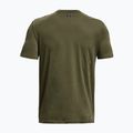 Pánske tričko Under Armour Sportstyle Left Chest marine green/black 5