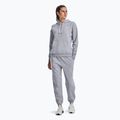 Dámske tréningové nohavice Under Armour Essential Fleece Joggers mod gray light heather/white 2