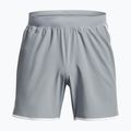 Under Armour Hiit Woven šedé pánske tréningové šortky 1377027-465 4