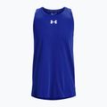 Under Armour Baseline Cotton Tank pánske basketbalové tričko modré 1361901 3