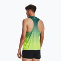 Pánske bežecké tielko Under Armour Rush Cicada Singlet green 1377314 2