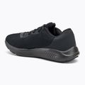 Dámska bežecká obuv Under Armour Charged Pursuit 3 black/black/metallic silver 3