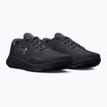 Dámska bežecká obuv Under Armour Charged Pursuit 3 black/black/metallic silver 10