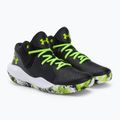 Detská basketbalová obuv Under Armour GS Jet '21 black-green 3024794 4