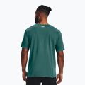Pánske tričko Under Armour Boxed Sportstyle coastal teal/white 2