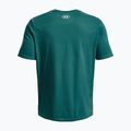 Pánske tričko Under Armour Boxed Sportstyle coastal teal/white 5